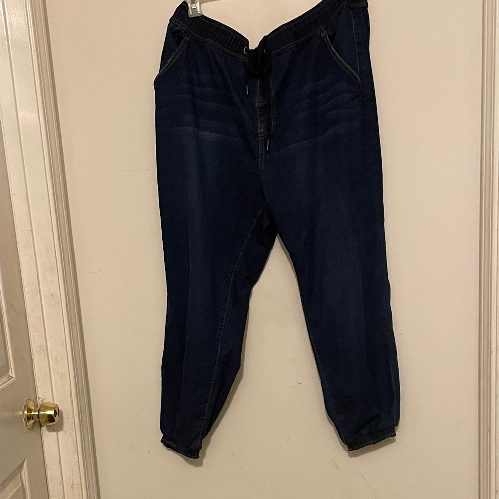 Dark Blue Jogger Pants